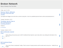 Tablet Screenshot of blog.brokennetwork.ca